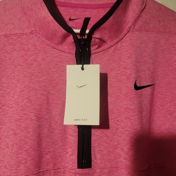 Nike Dri-FIT Victory Men's Half-Zip Golf Top Jacket DH1261 Pink XL - Picture 5 of 5